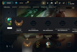 Conta ouro 4 com 21 Champs e 3 Skins - League of Legends LOL