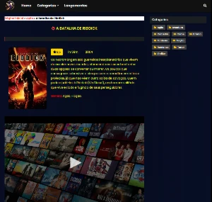 Template para blogger de filmes séries e animes - Outros
