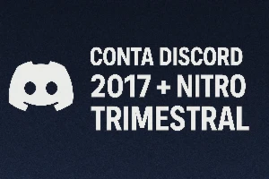 Conta Discord Full acesso 2023 + 3 meses de nitro