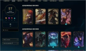 Conta Gold do Valorant + Conta Prata no LOL com Skins