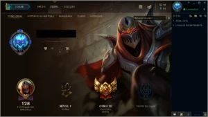 Conta lol ouro 3 - League of Legends