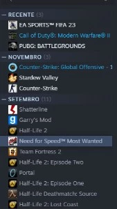 Conta steam 18 anos lvl 51