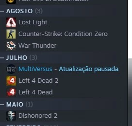 Conta steam 18 anos lvl 51