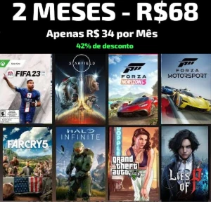 Xbox Game Pass Ultimate 2 Meses Xcloud + GTA 5 + Black Ops 6 - Gift Cards