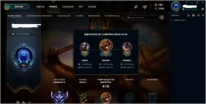 Vendo conta lol Diamante 4 - League of Legends