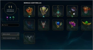 Conta lvl 90, 92 campeões, 43 skins - League of Legends LOL