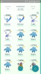 Conta de Pokémon GO