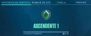 Conta Valorant Ascendente 1 | 1 Skin de Faca e 1 de Vandal