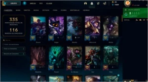 Conta Lolzinho - 236 Skins, Vários emotes e muito mais! - League of Legends