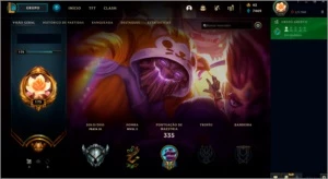 Conta Lolzinho - 236 Skins, Vários emotes e muito mais! - League of Legends