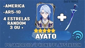 Ayato + Arma Reroll - Genshin Impact