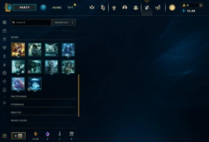 Acc D4 75% WR 64skins Caindo em queue MESTRE - League of Legends LOL