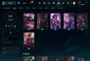 Acc D4 75% WR 64skins Caindo em queue MESTRE - League of Legends LOL