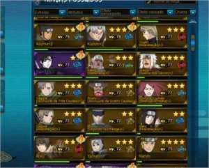 Naruto Online Conta top1 55k fc muitos ninjas limitados. - Outros