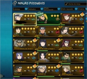 Naruto Online Conta top1 55k fc muitos ninjas limitados. - Outros