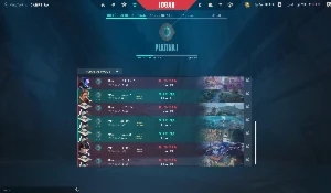 Conta Valorant Platina 1 Pacote Oni