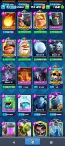 Conta Clash LVL 43 (Torre: 14,13,11 e 11)  Royale 9k troféu - Clash Royale