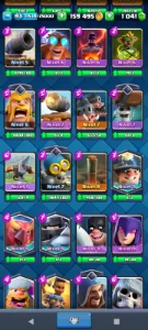 Conta Clash LVL 43 (Torre: 14,13,11 e 11)  Royale 9k troféu - Clash Royale