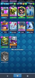 Conta Clash LVL 43 (Torre: 14,13,11 e 11)  Royale 9k troféu - Clash Royale