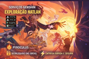 Serviços Genshin Impact – Exploração 100% Natlan