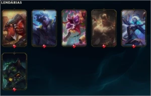 Conta Gold 4 Todos os Champions - Rammus Rei - 114 Skins - League of Legends LOL