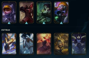 Conta League of Legends Full Acesso - 144 Champs e 169 Skins LOL