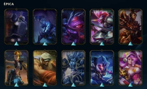 Conta League of Legends Full Acesso - 144 Champs e 169 Skins LOL