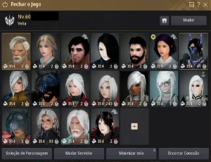 Conta Black Desert com email e muito P2W na conta