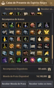 Conta Black Desert com email e muito P2W na conta