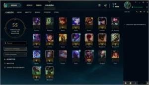 Conta Platina 5 - League of Legends LOL