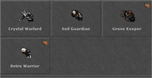 Ms 140+ Lutabra - Retro Warrior/ Makers na acc - Tibia