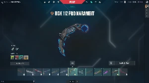 Conta de valorant, com skins, mais de R$ 1,500 gastos