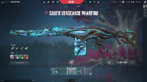 Conta de valorant, com skins, mais de R$ 1,500 gastos