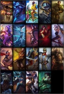 conta com borda diamante - League of Legends LOL