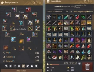 Mística 650gs com troca de nome de família - Black Desert