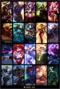 Conta lol platina 2 - League of Legends