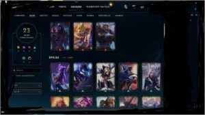 Conta League of Legends ( skin Lendarias e Epicas) LOL