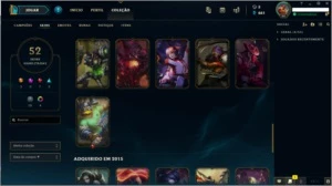Conta de league of legends Diamante 5 LOL