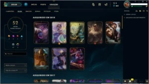 Conta de league of legends Diamante 5 LOL