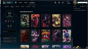 Conta de league of legends Diamante 5 LOL