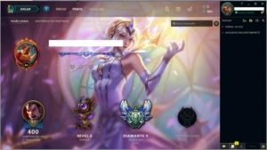 Conta de league of legends Diamante 5 LOL