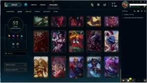 Conta de league of legends Diamante 5 LOL