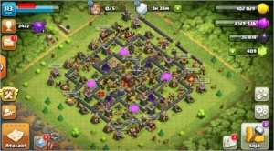 Conta Clash Of CLans Cv 10 com 5 construtores