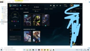 conta no lol a venda - League of Legends