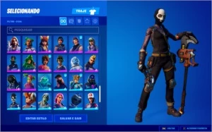 CONTA FORTNITE 120+ SKINS