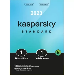 Kaspersky Antivírus Standard 1 Dispositivo 1 Ano - Softwares e Licenças