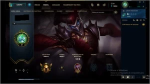 Conta De LoL Gold III - League of Legends