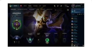 Conta do lol desde a season 4 - mais de 150 skins - League of Legends
