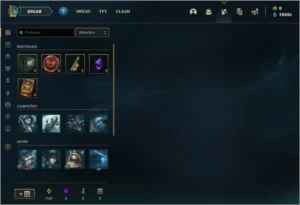 CONTA PLATINA SMURF COM 12K DE ESSENCIA AZUL - League of Legends LOL