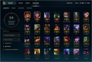 Conta Gold 5 S7 S6 League of Legends LOL